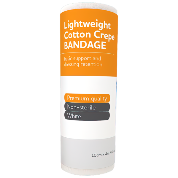 Aerocrepe Light Cotton Crepe Bandage 15cm x 4m Individual - LFA First ...