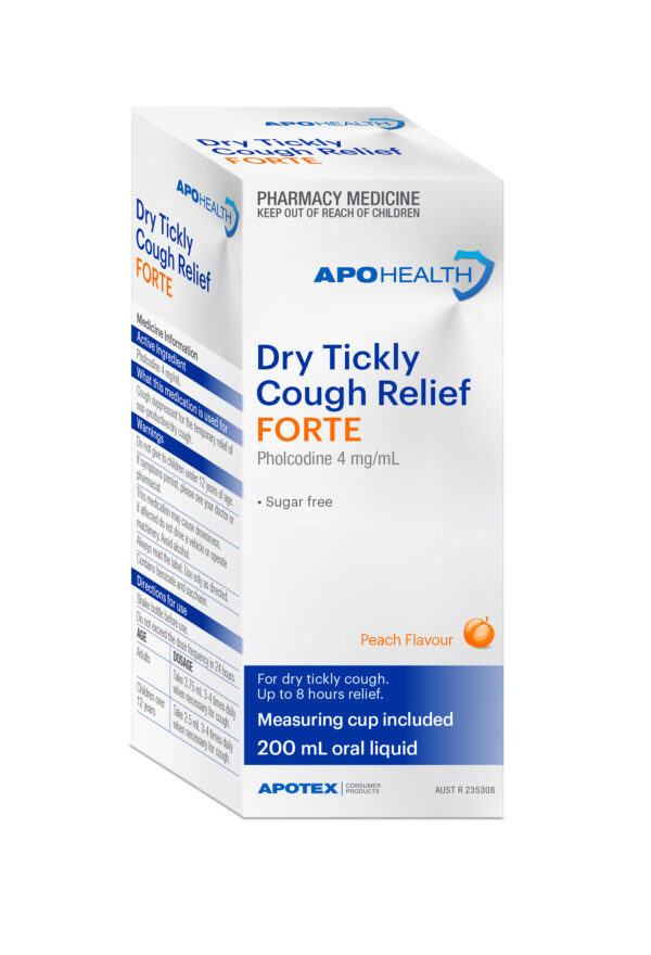 APOHEALTH Dry Tickly Cough Relief Fort 200mL