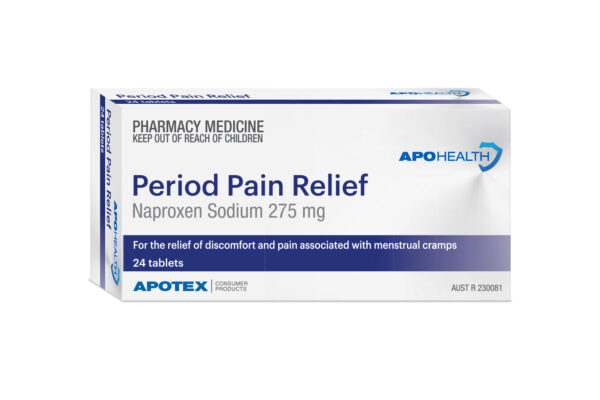 APOHEALTH Period Pain Tabs Pack 24