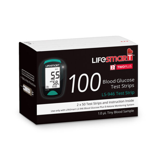 LifeSmart Blood Glucose x100 Test Strips