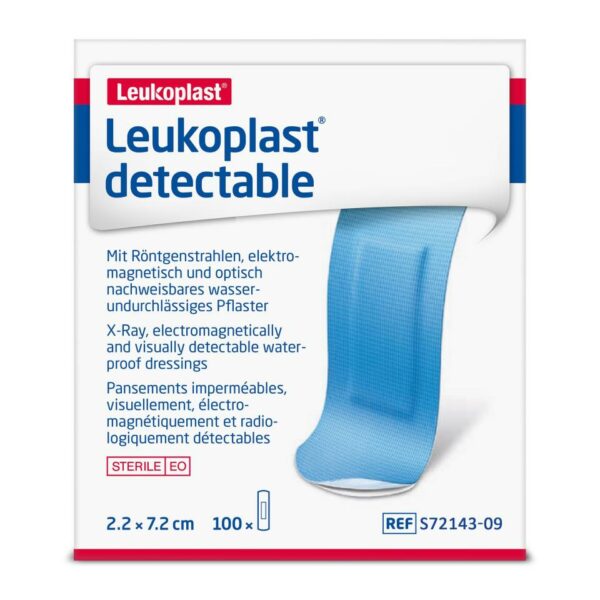 Leukoplast Detectable Dressings 22mm x 72mm Box of 100