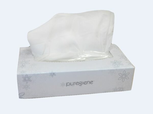 Puregiene Superior Quality Tissues 2 Ply Box of 100 - Carton of 30