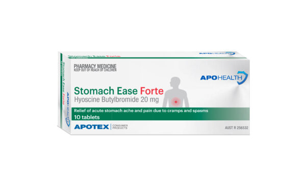 ApoHealth Stomach Ease Forte Tabs 20mg Blister Pack 10