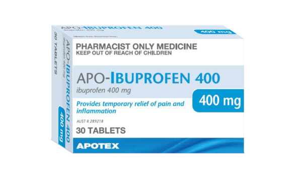 ApoHealth Ibuprofen Tab 400mg - Blister Pack of 30