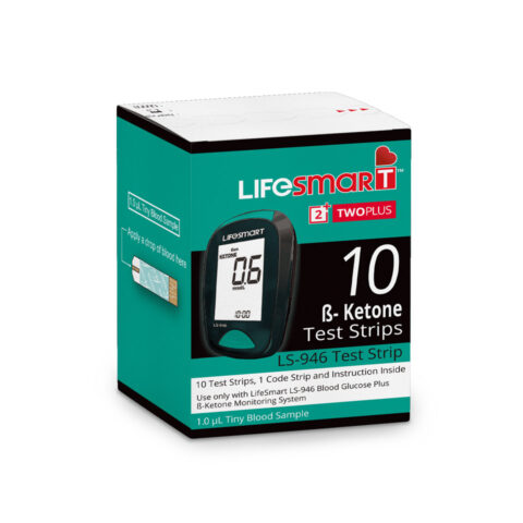 LifeSmart Ketone x10 Test Strips 480x480 1
