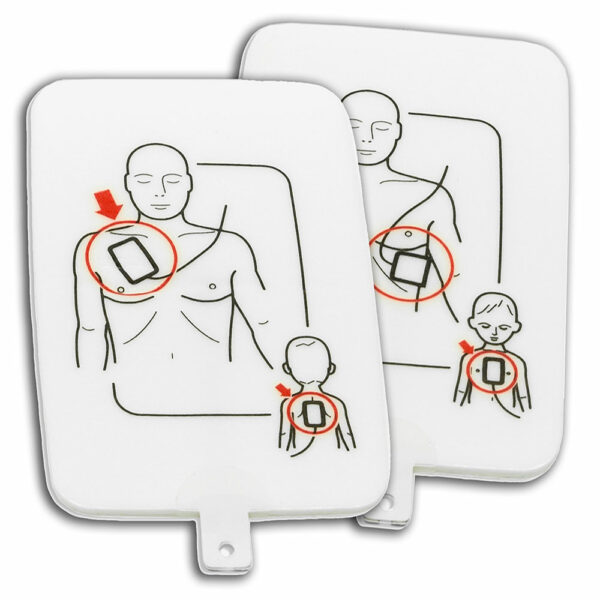AED UltraTrainer Adult/Child Replacement Training Pad Set (2 pads total)