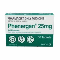 Phenergan 25mg Tab - Pkt 50
