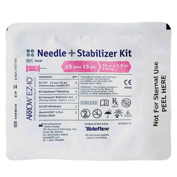 EZ IO Adult Needle 15mm Stabilizer Kit 20111