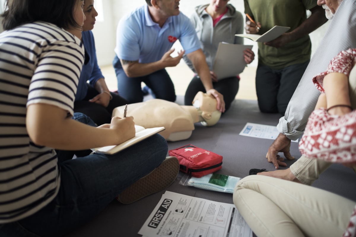 Certification and first aid training